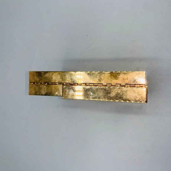 Lee Savage Hard Shell Rose Gold Metal Clutch - Picture 6 of 7